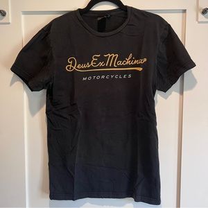 Deus Ex Machina Motorcycles Tee Black Size S